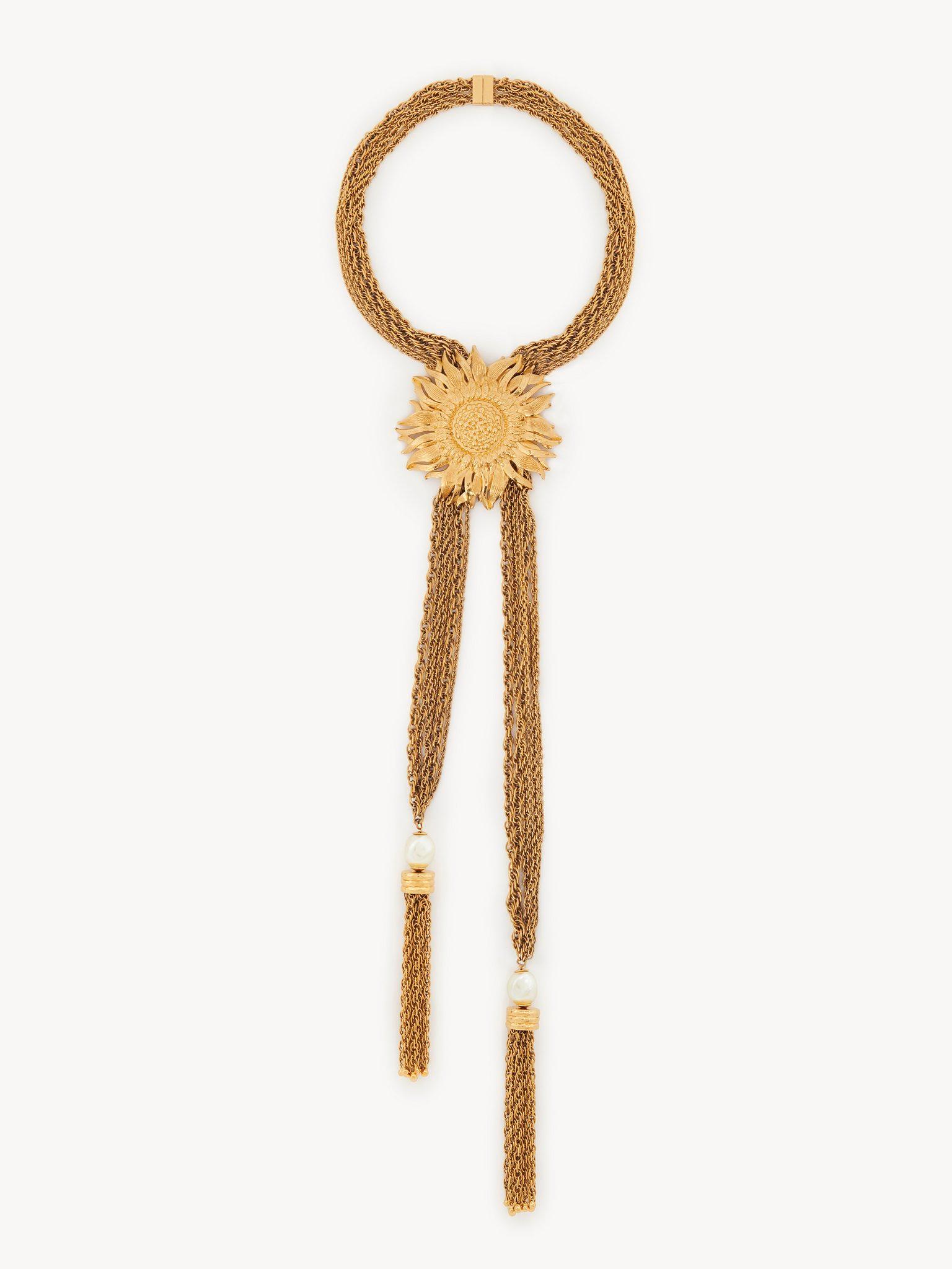 The Chloé Sunflower necklace Product Image