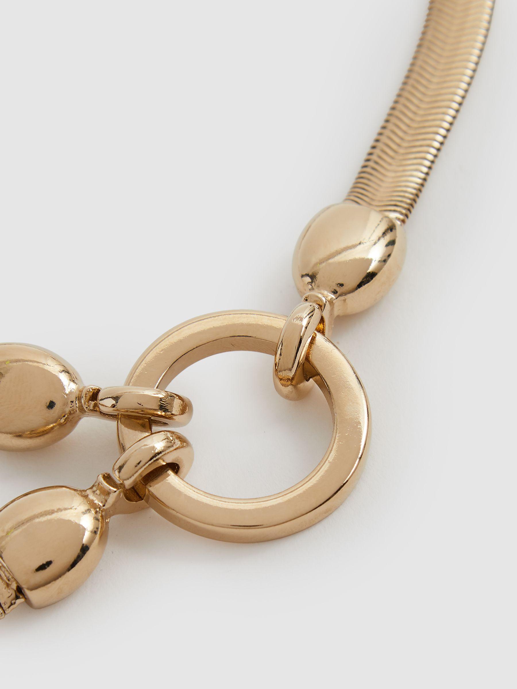 Snake Chain Belt in Gold Product Image