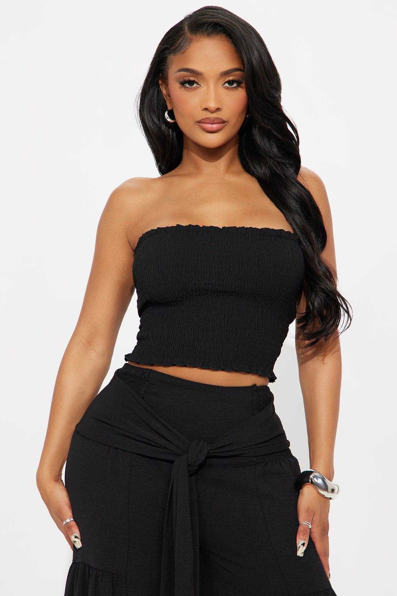 Live In Paradise Pant Set - Black Product Image