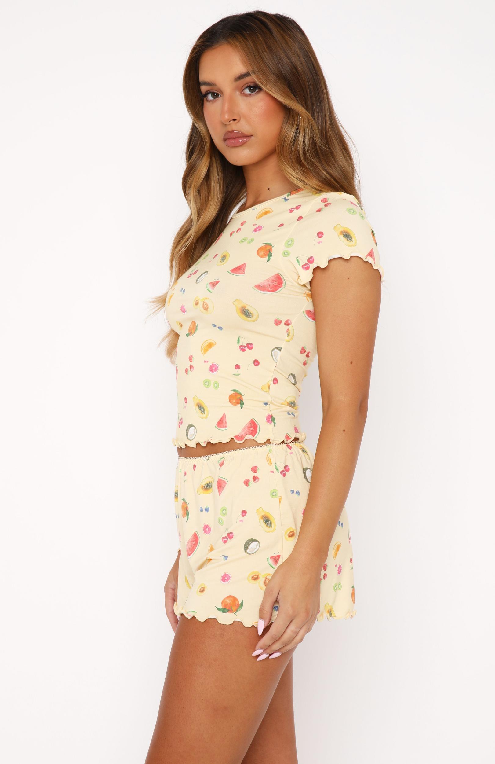 Dreamy Pyjama Shorts Fruit Salad Product Image