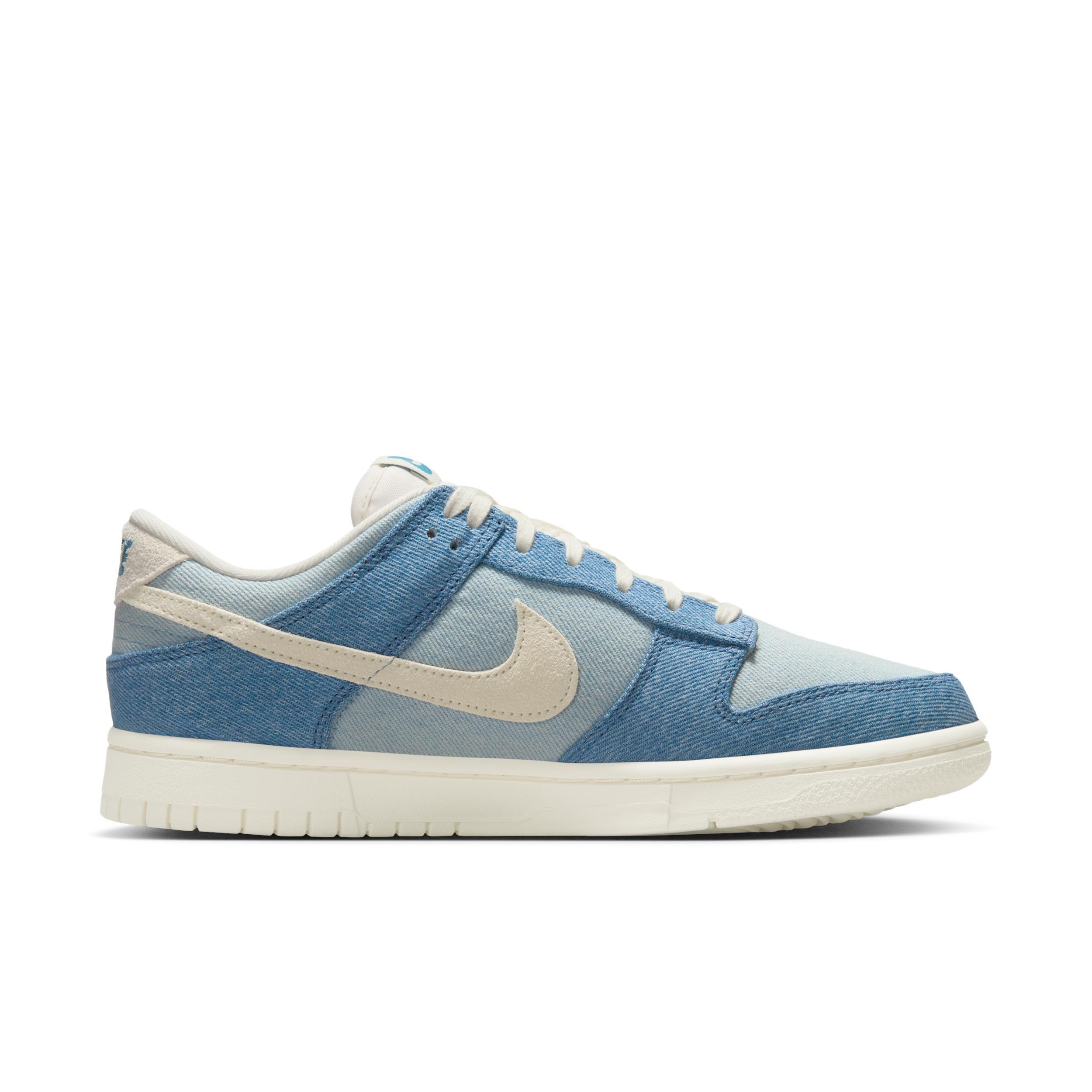 Nike Womens Dunk Low Denim Shoes | IH5073-006 Product Image