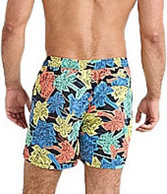 SAXX Go Coastal 2N1 Palm Tree 5#double; Inseam Volley Swim Shorts Product Image