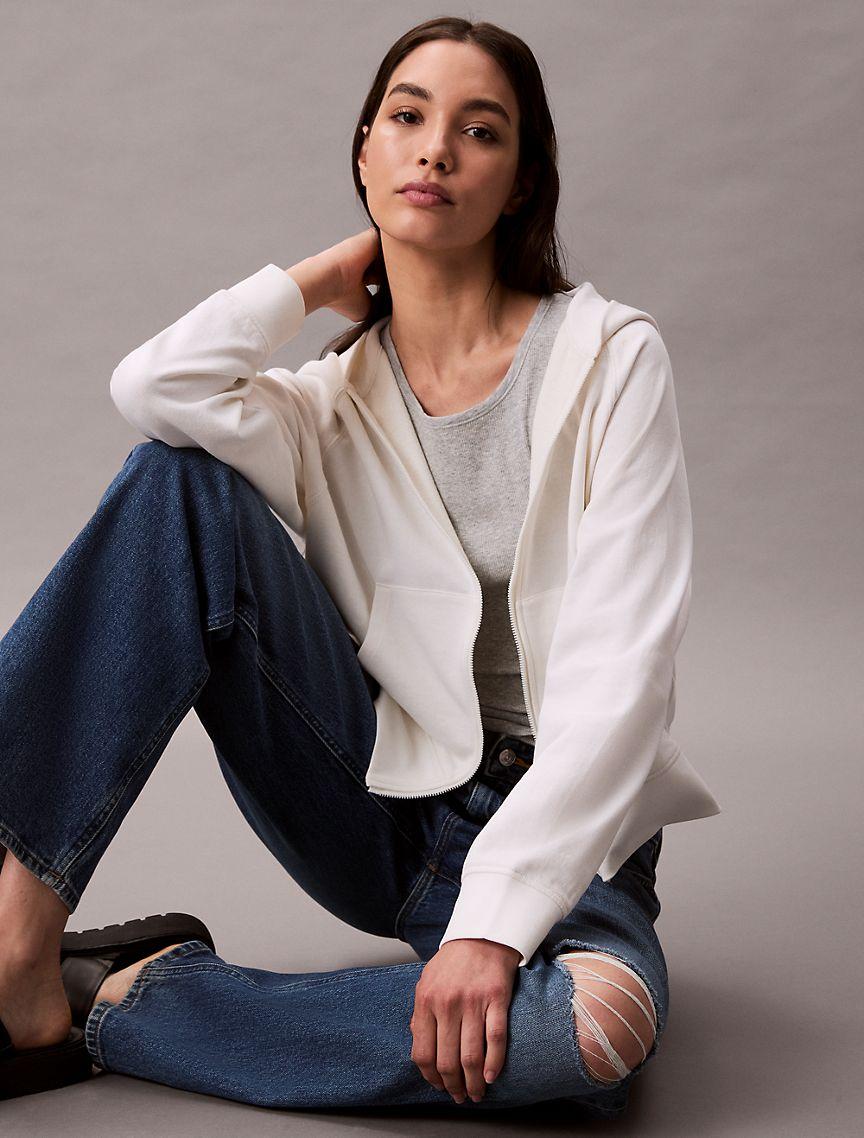 French Terry Zip Hoodie Product Image