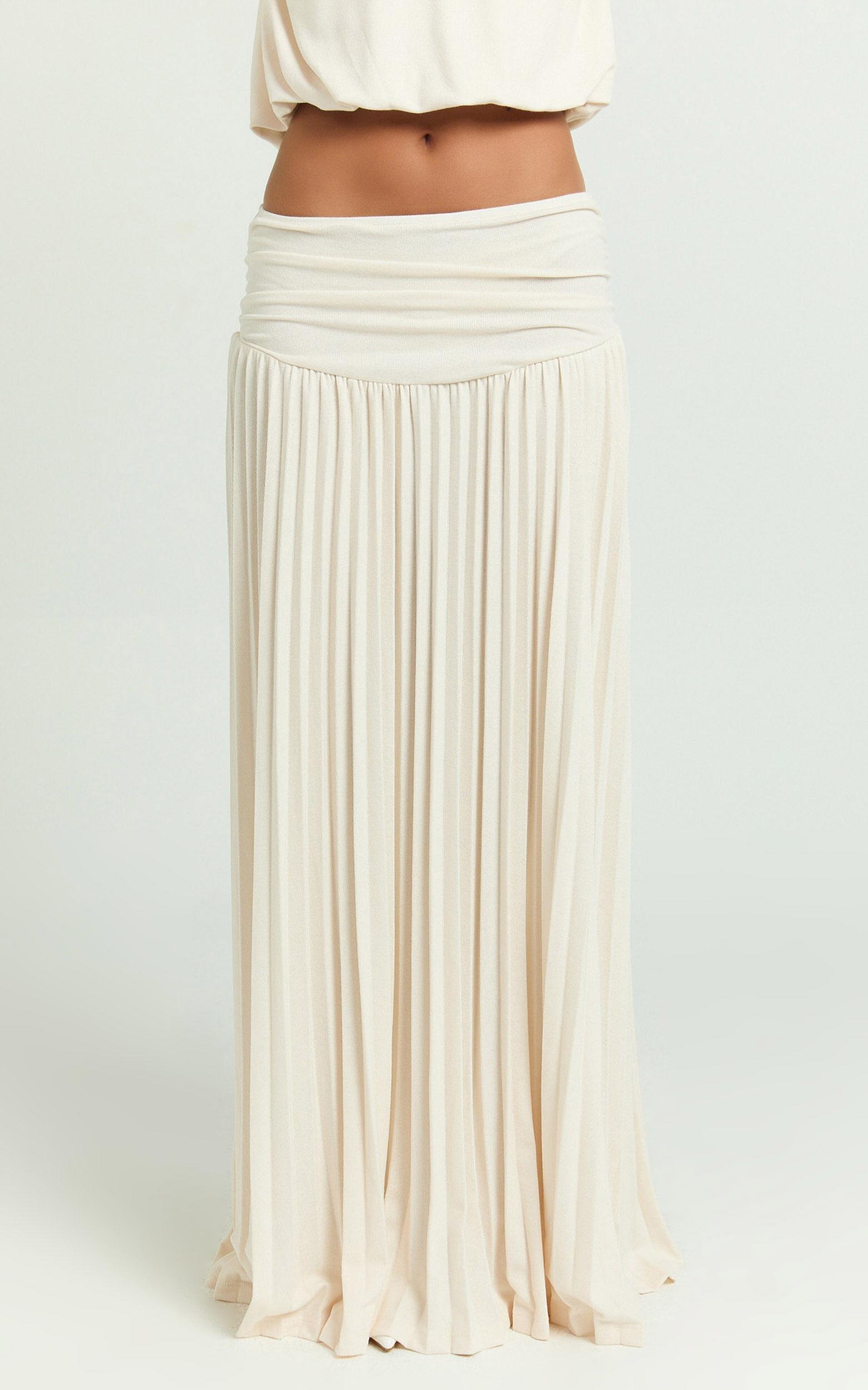 Lioness - Field of Dreams Maxi Skirt in Ivory Product Image