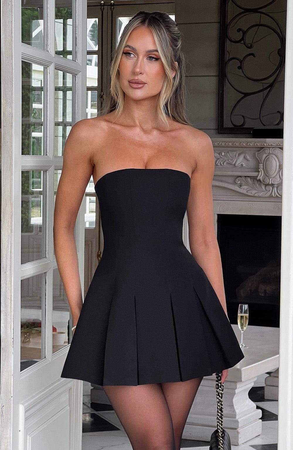 Bryony Mini Dress - Black Product Image