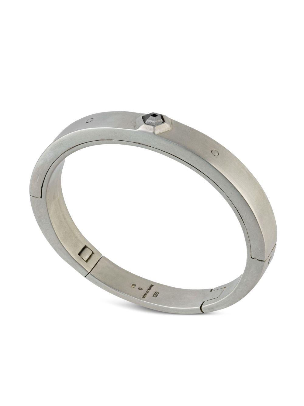 sterling silver Sistema black diamond bracelet Product Image