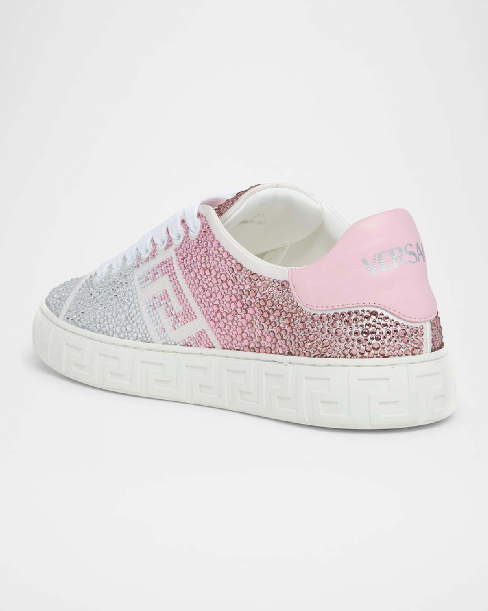 Crystal Greca Low-Top Sneakers Product Image