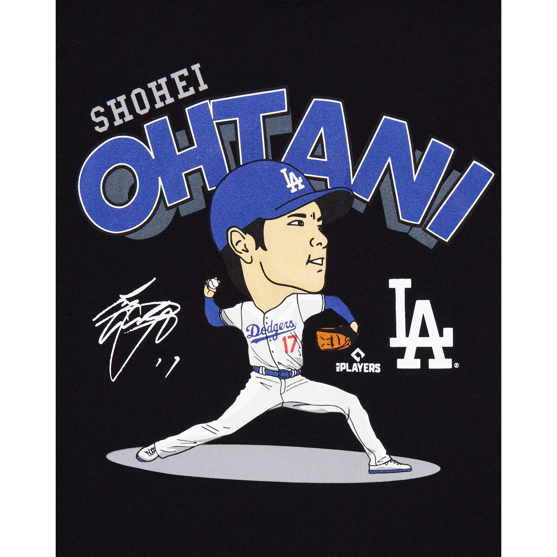 Los Angeles Dodgers Shohei Ohtani Blue T-Shirt Male Product Image