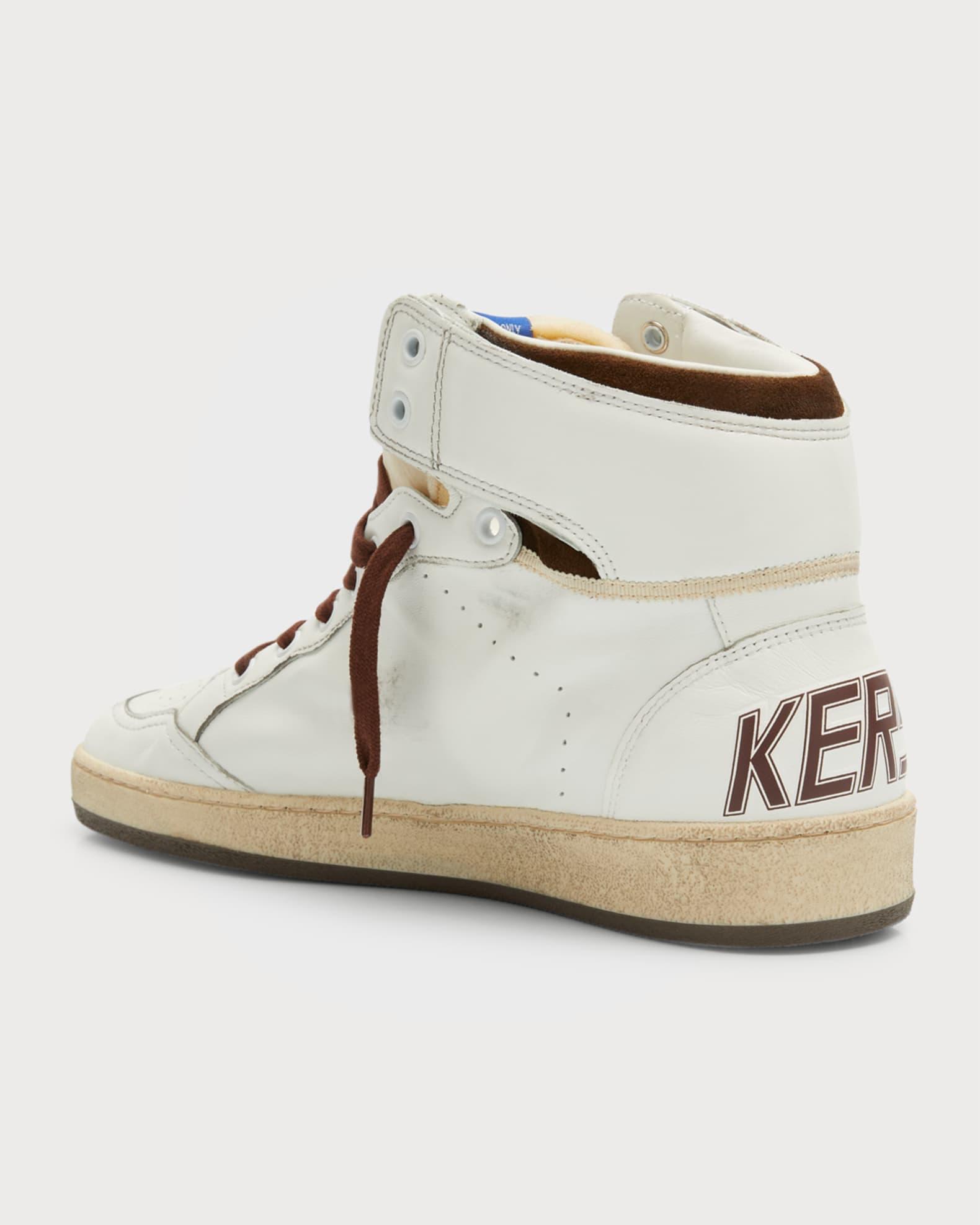 Men's Sky-Star Leather High-Top Sneakers Product Image