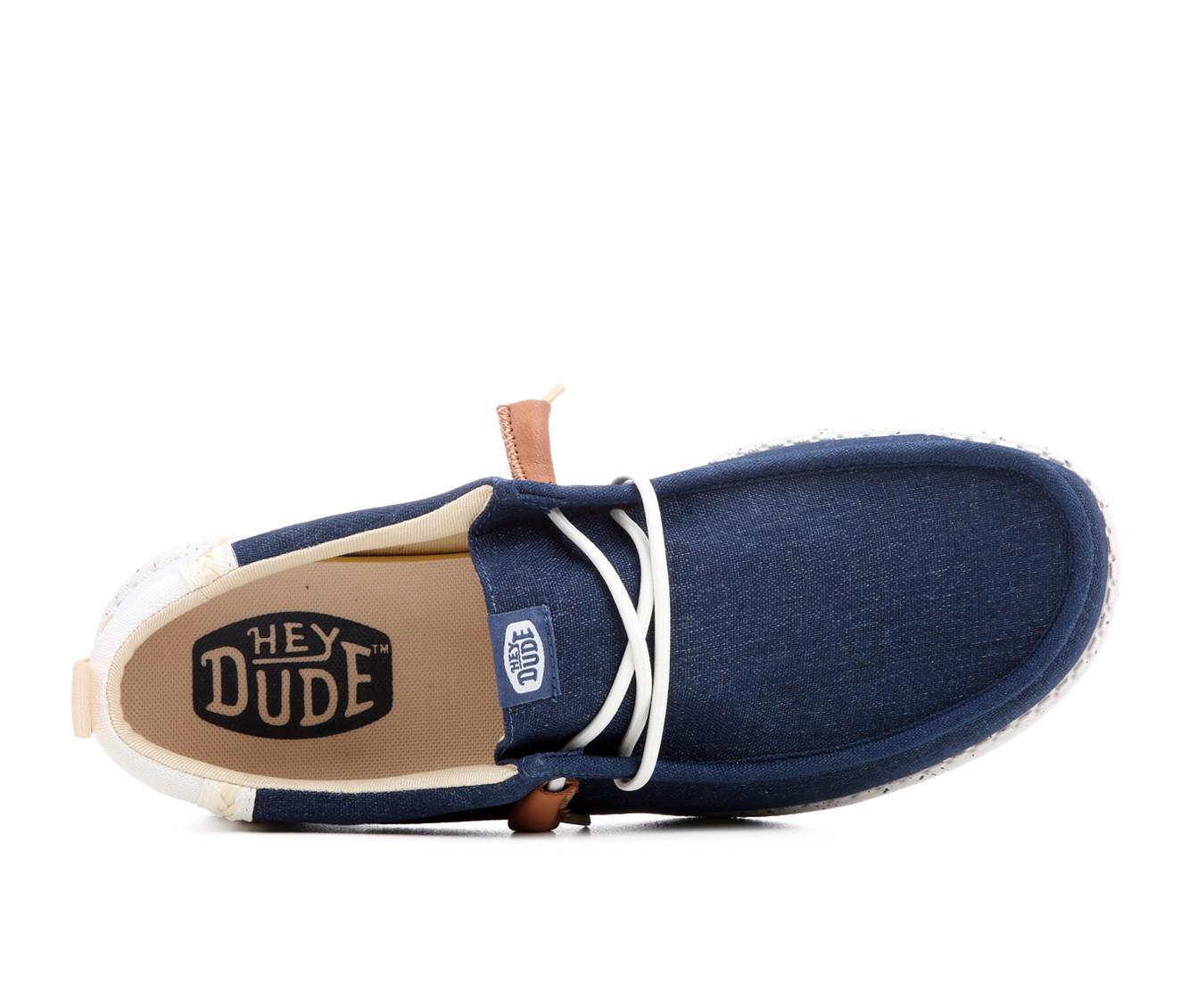Men's HEYDUDE Wally Summer Linen Casual Shoes Product Image