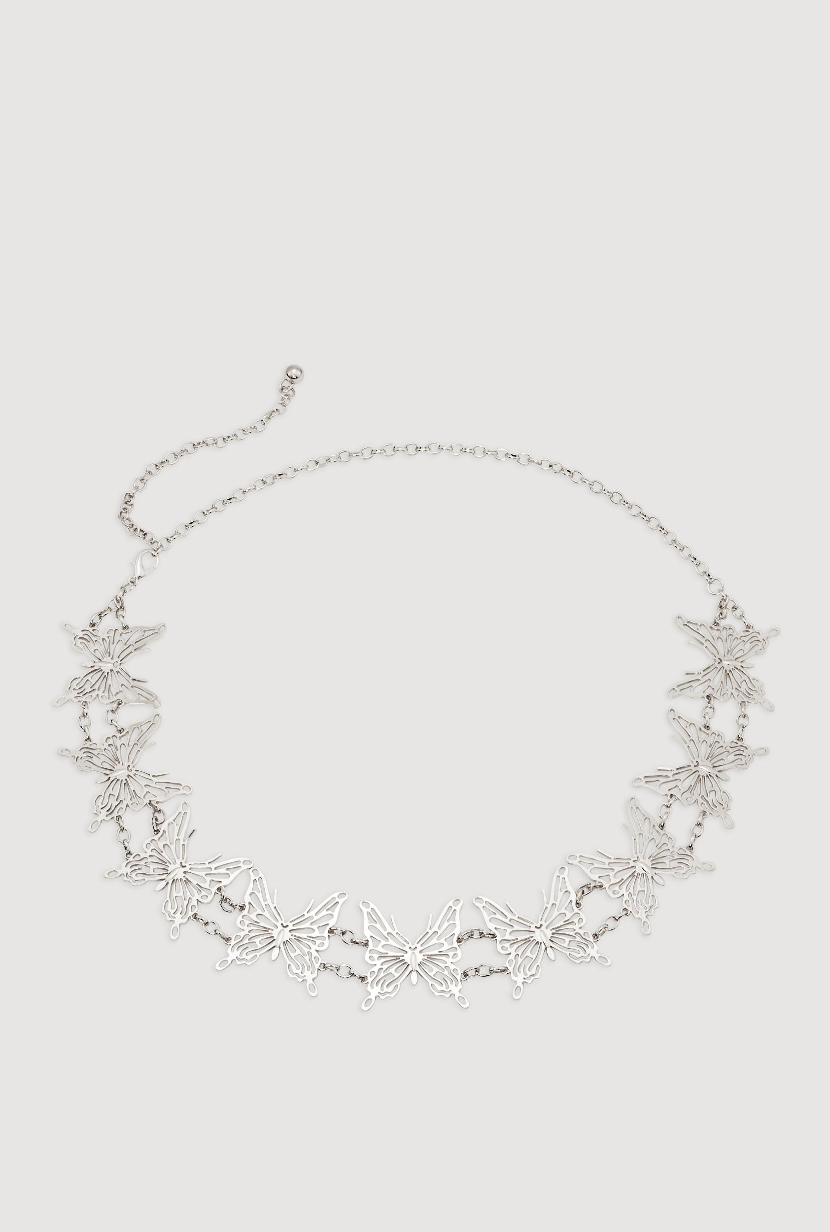 Cubic Zirconia Charm Layered Necklace with Stud Earrings Male Product Image