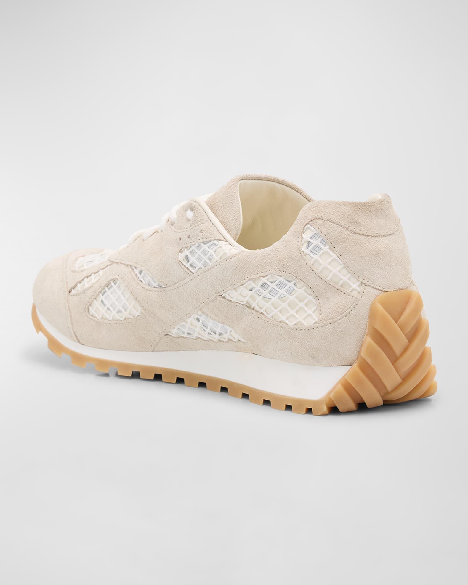 Mens Orbit Suede & Mesh Low-Top Sneakers Product Image