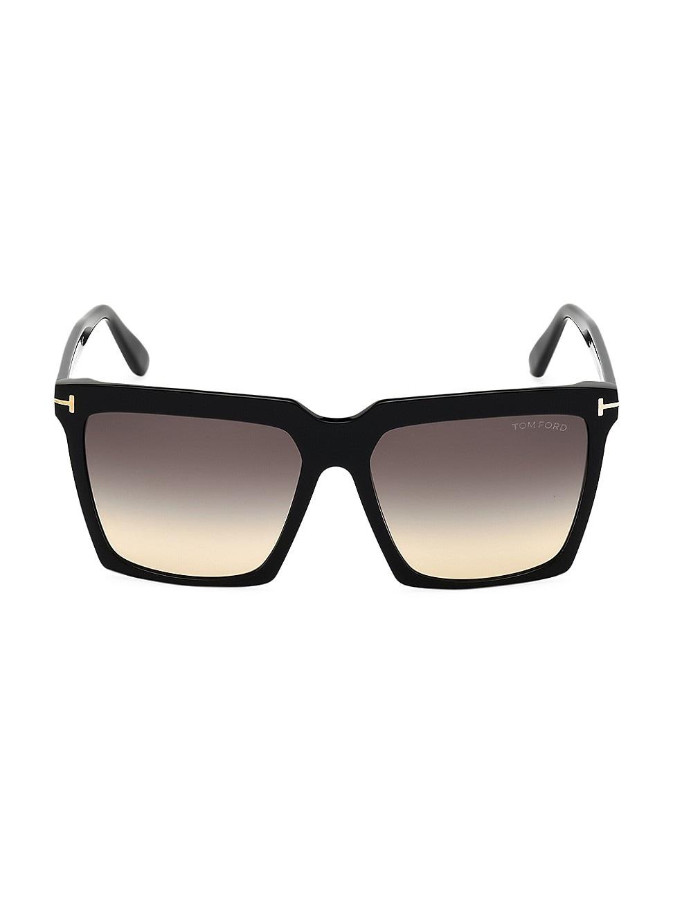 Womens Sabrina 58MM Square Sunglasses Product Image