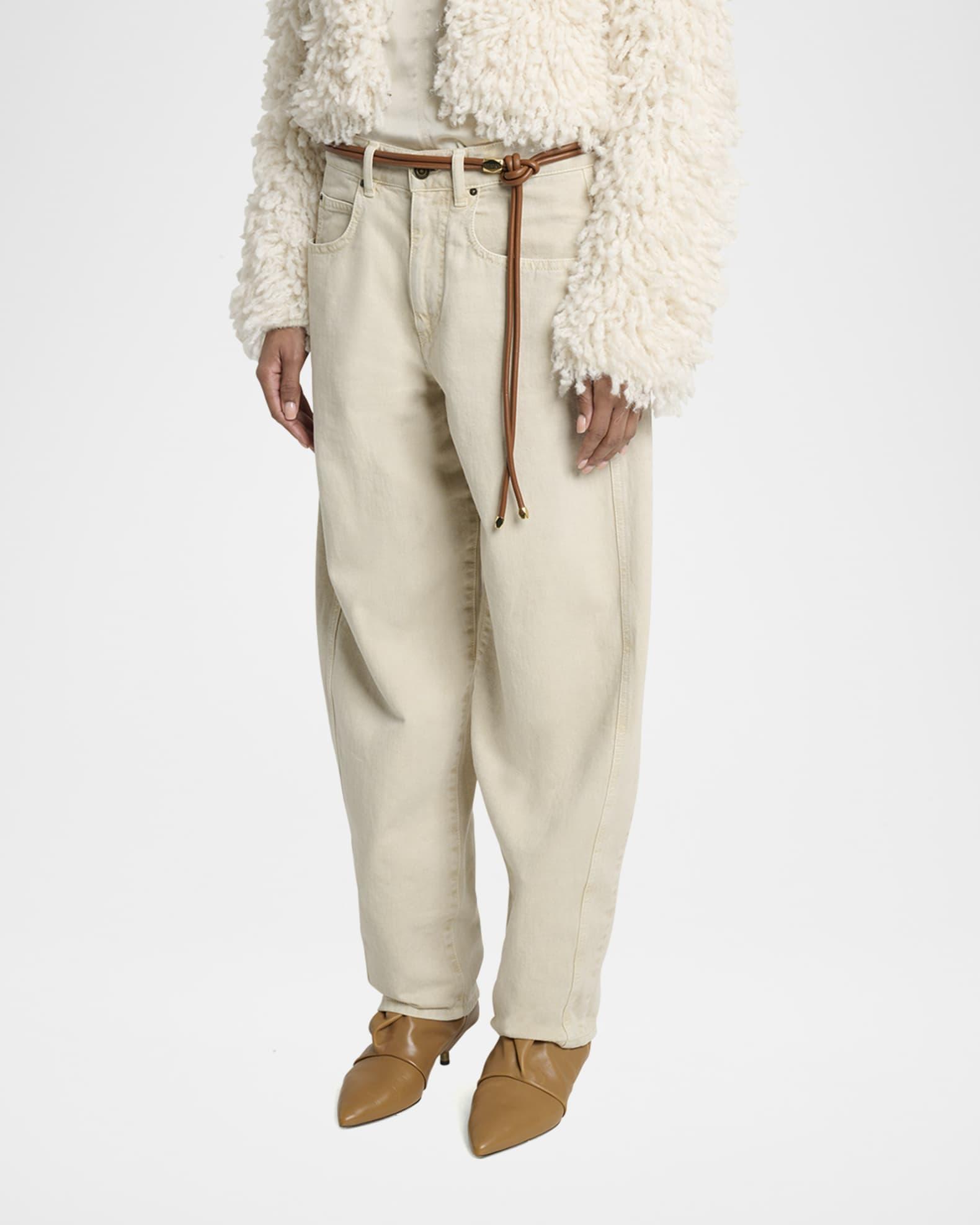 Oriane Barrel Leg Jeans Product Image