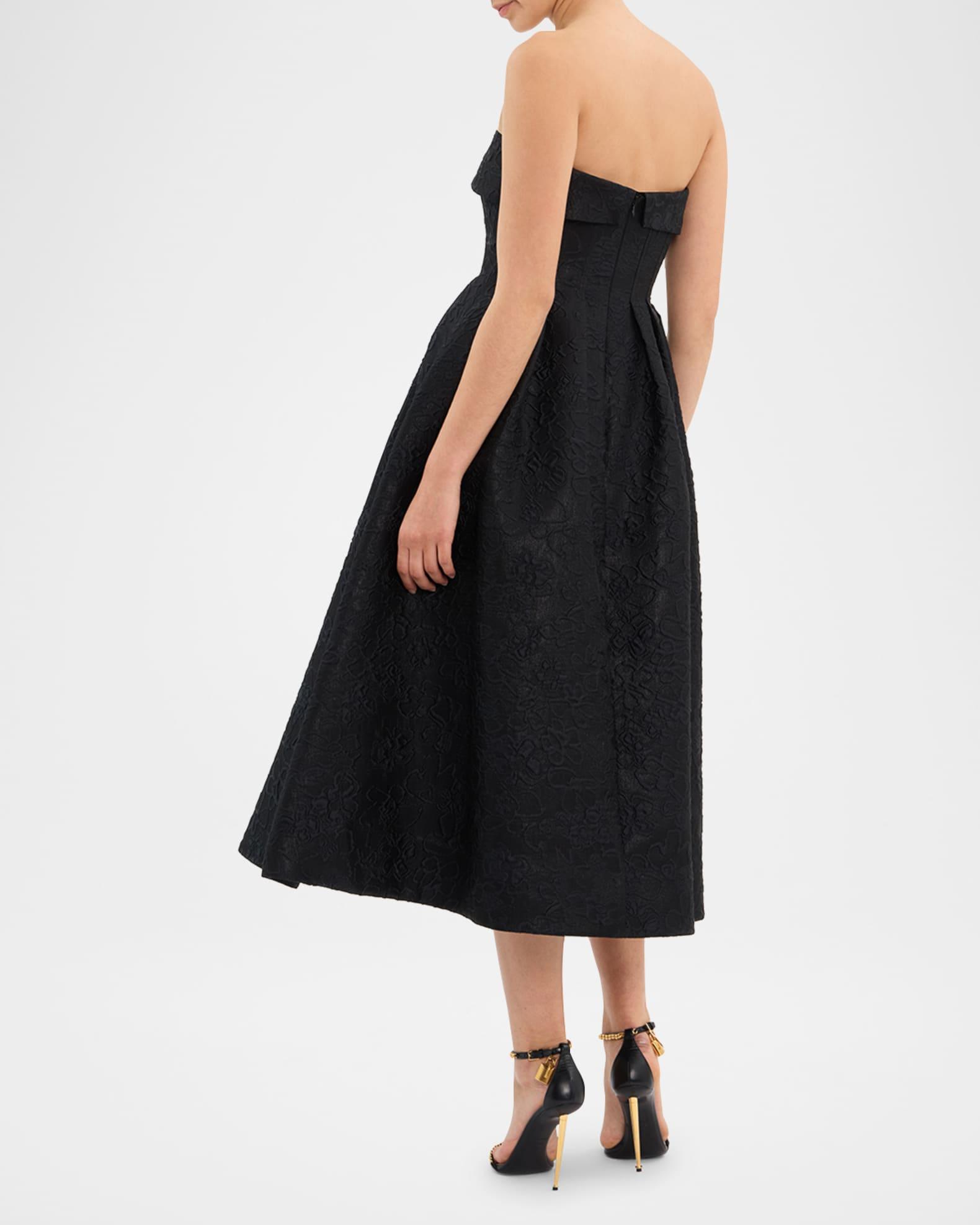 Esther Strapless Midi Dress Product Image