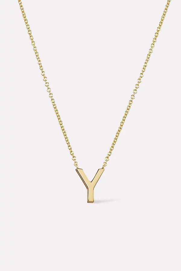 Ana Luisa Gold Letter Initial Necklace, Womens at Urban Outfitters Product Image
