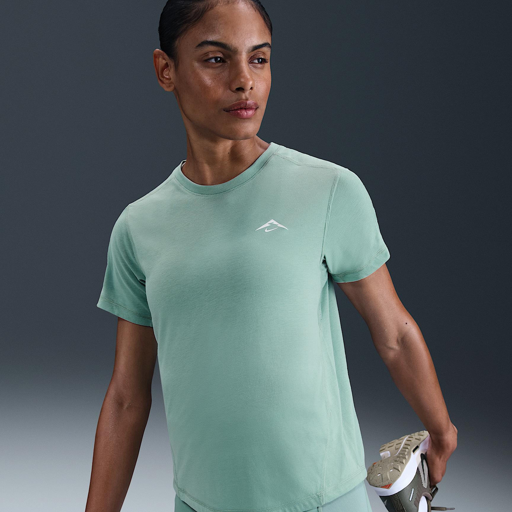 Nike Womens Trail Dri-FIT Short-Sleeve Running Top | HJ2242-017 Product Image