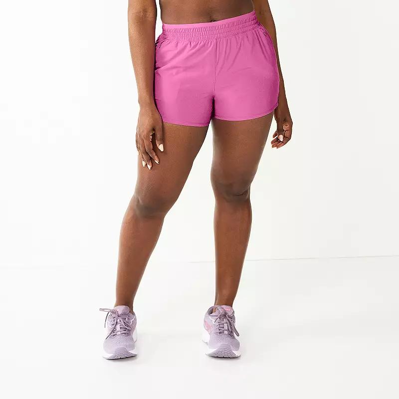 Women's Tek Gear Woven Run Shorts,  Product Image