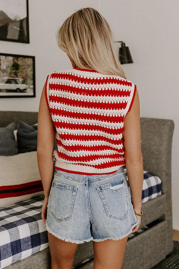 Freedom and Festivities Knit Top Product Image