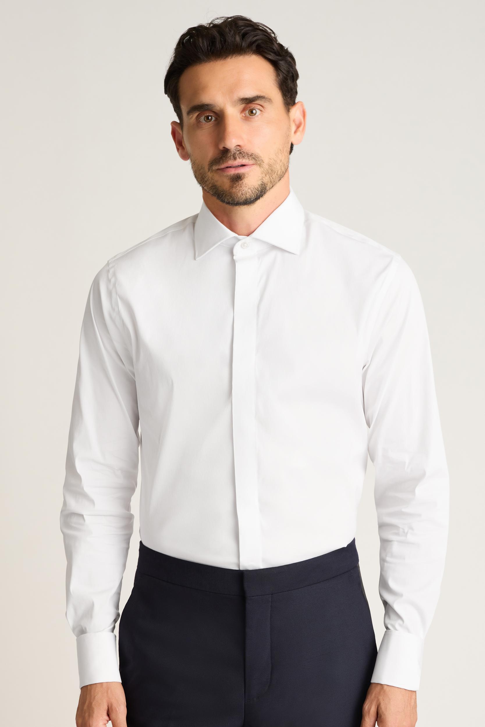 Empire Stretch Tuxedo Shirt Product Image