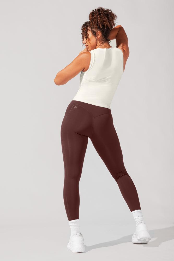 Peekaboo Crew Tank - Coconut Cream Product Image