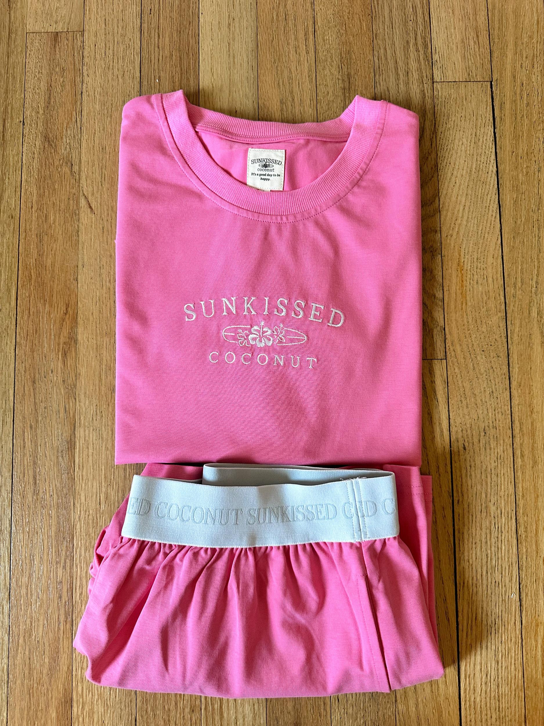 Coastal Blue Basic Watercolor Shorts Product Image