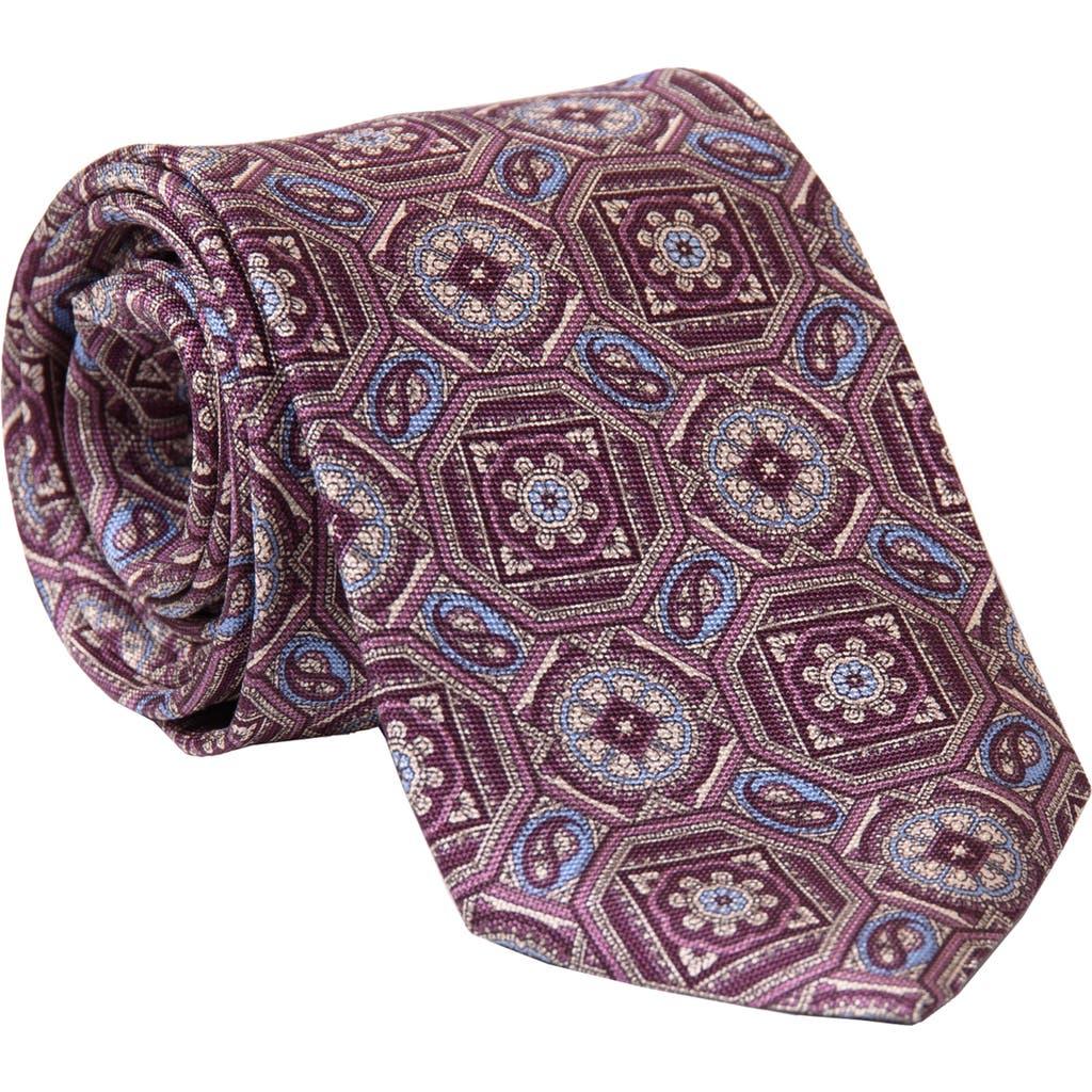 Elizabetta Mantova - Extra Long Printed Silk Tie for Men Product Image