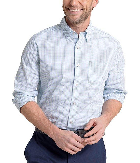 Southern Tide Performance Stretch Broughton Plaid Long Sleeve Woven Shirt Product Image