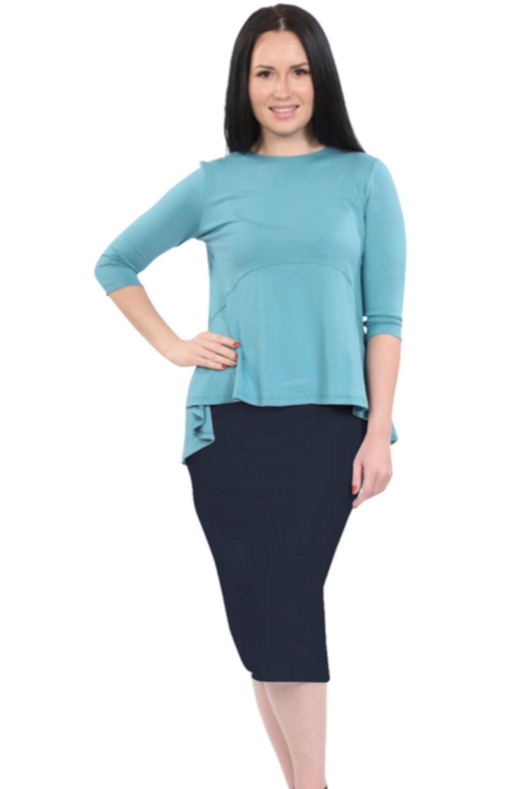 MID-CALF PENCIL SKIRT TAPERED Product Image