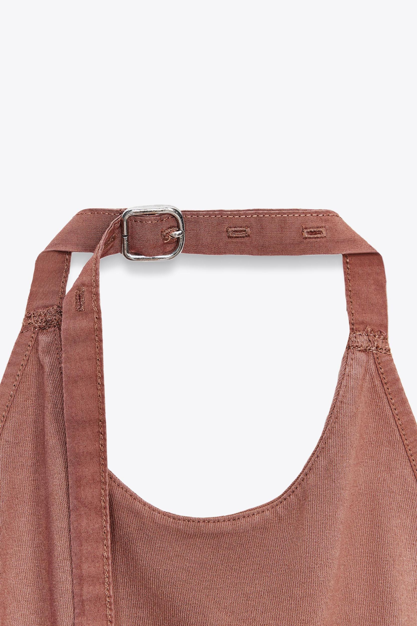 OPEN-BACK HALTER TOP Product Image