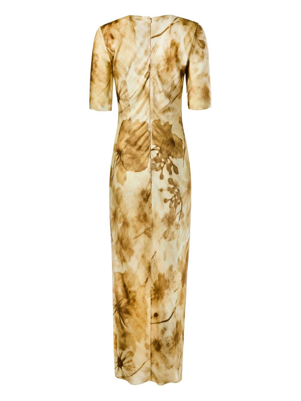 Anna floral-print midi dress Product Image