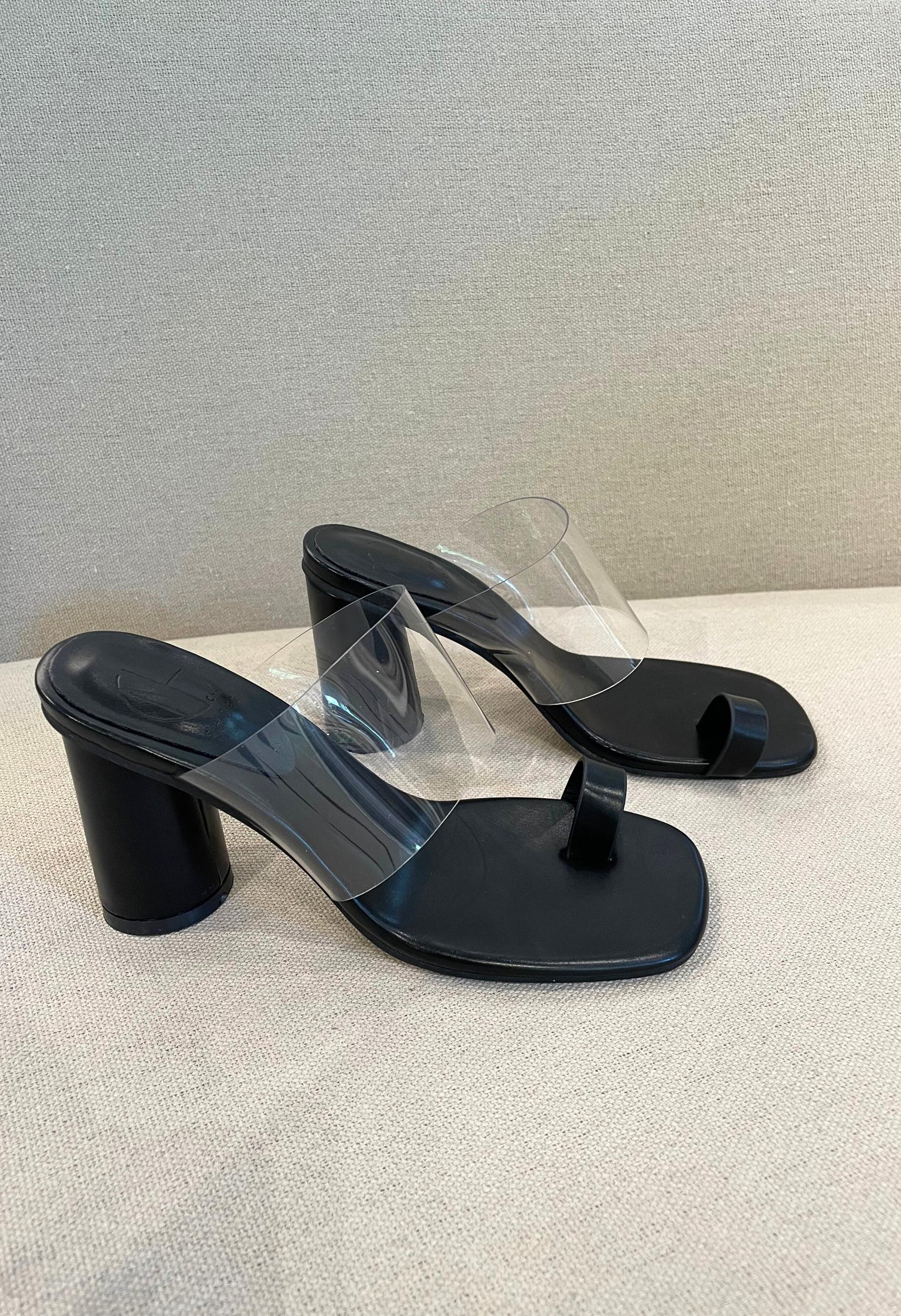 Lena Heels in Black Product Image