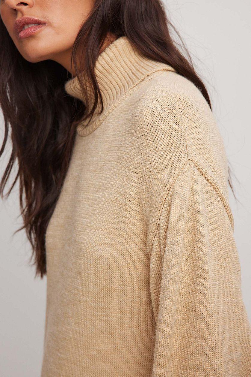 Knitted Oversized Midi Dress Product Image