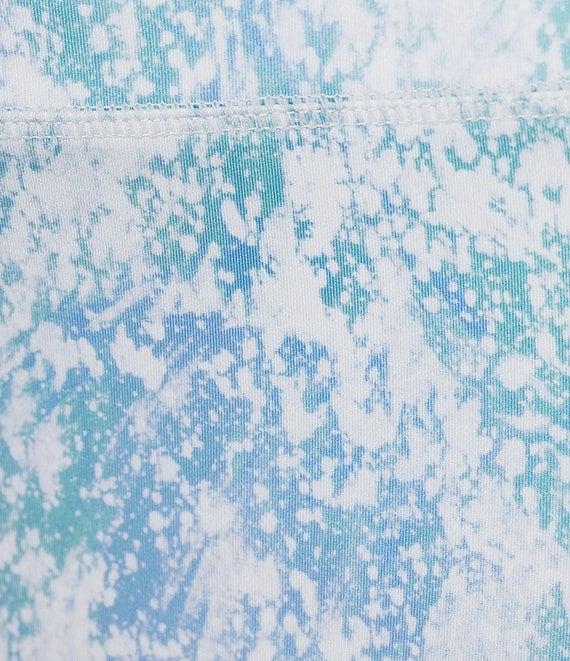 DKNY Sport Elevate Interlock High Waist 7/8 Printed Fitness Leggings Product Image