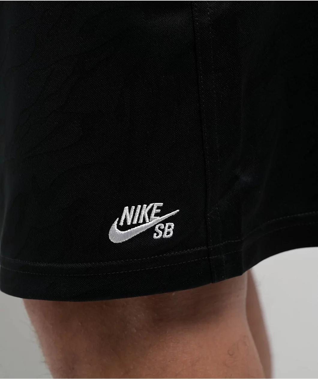 Empyre Colby Ultra Wide Blue Wash Denim Skate Shorts Product Image