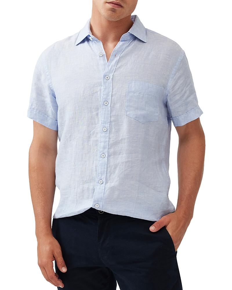 Rodd & Gunn Ellerslie Linen Textured Classic Fit Button-Up Shirt Product Image