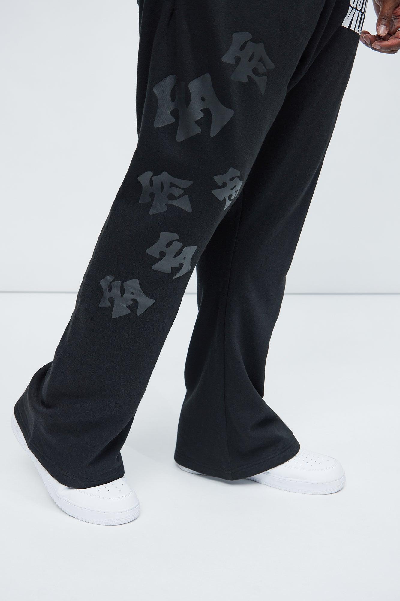 Joker Last Laugh Flared Sweatpants - Black Product Image