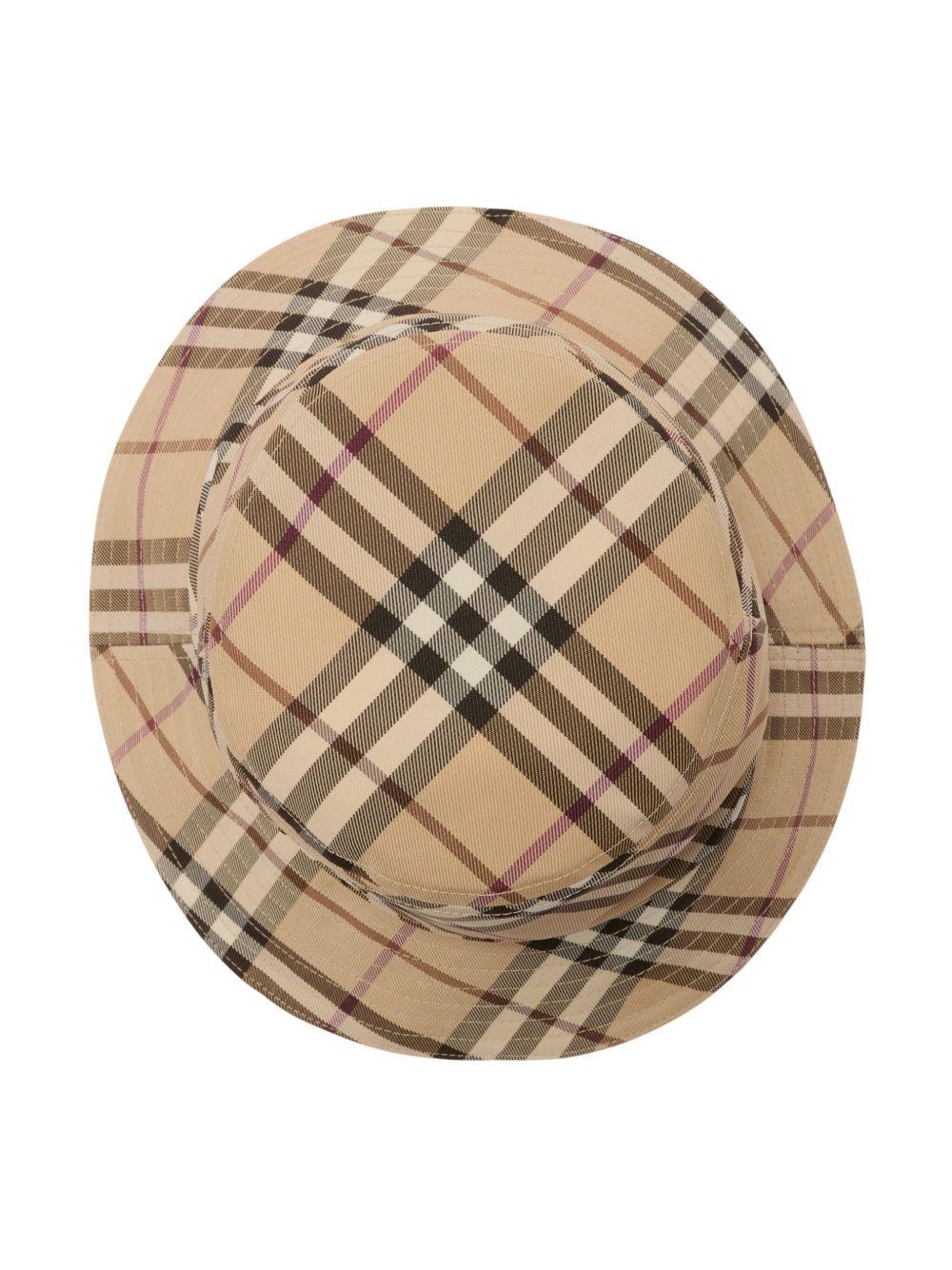 checked bucket hat Product Image