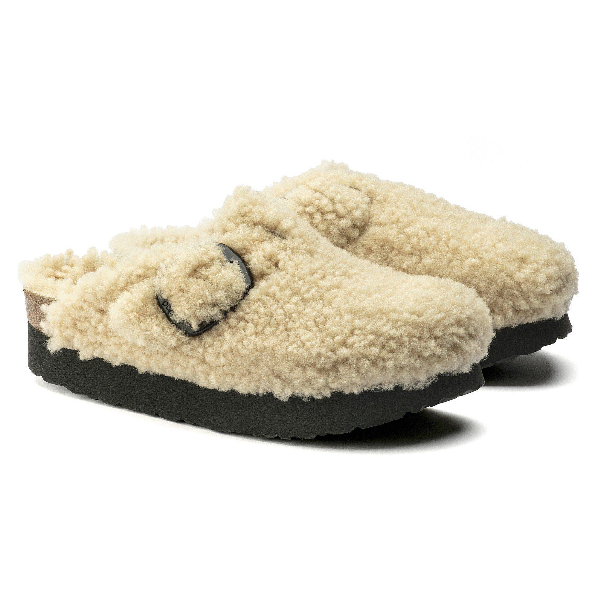 Boston Big Buckle Platform Fur Product Image