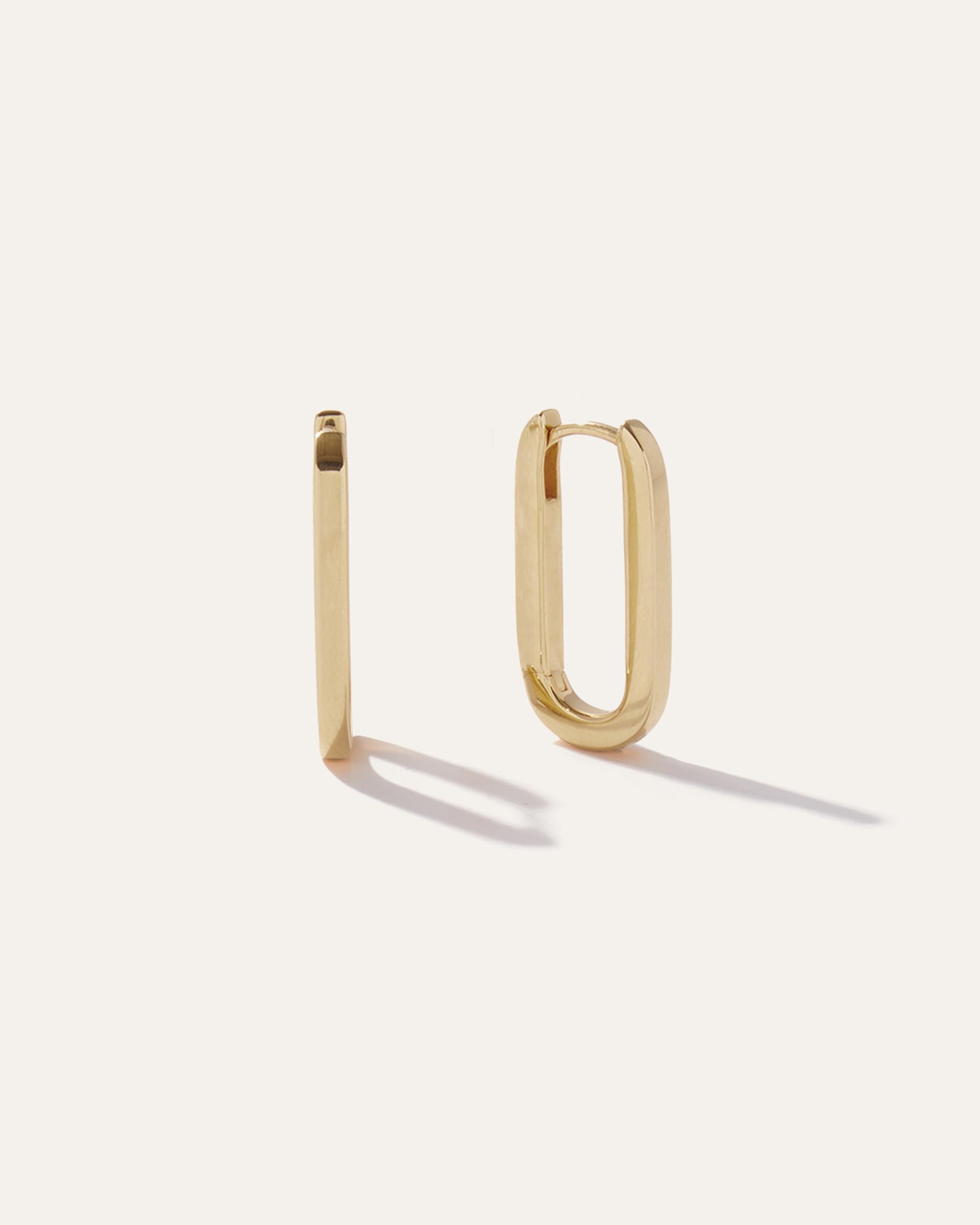 Quince | Women's U Hoop Earrings Product Image