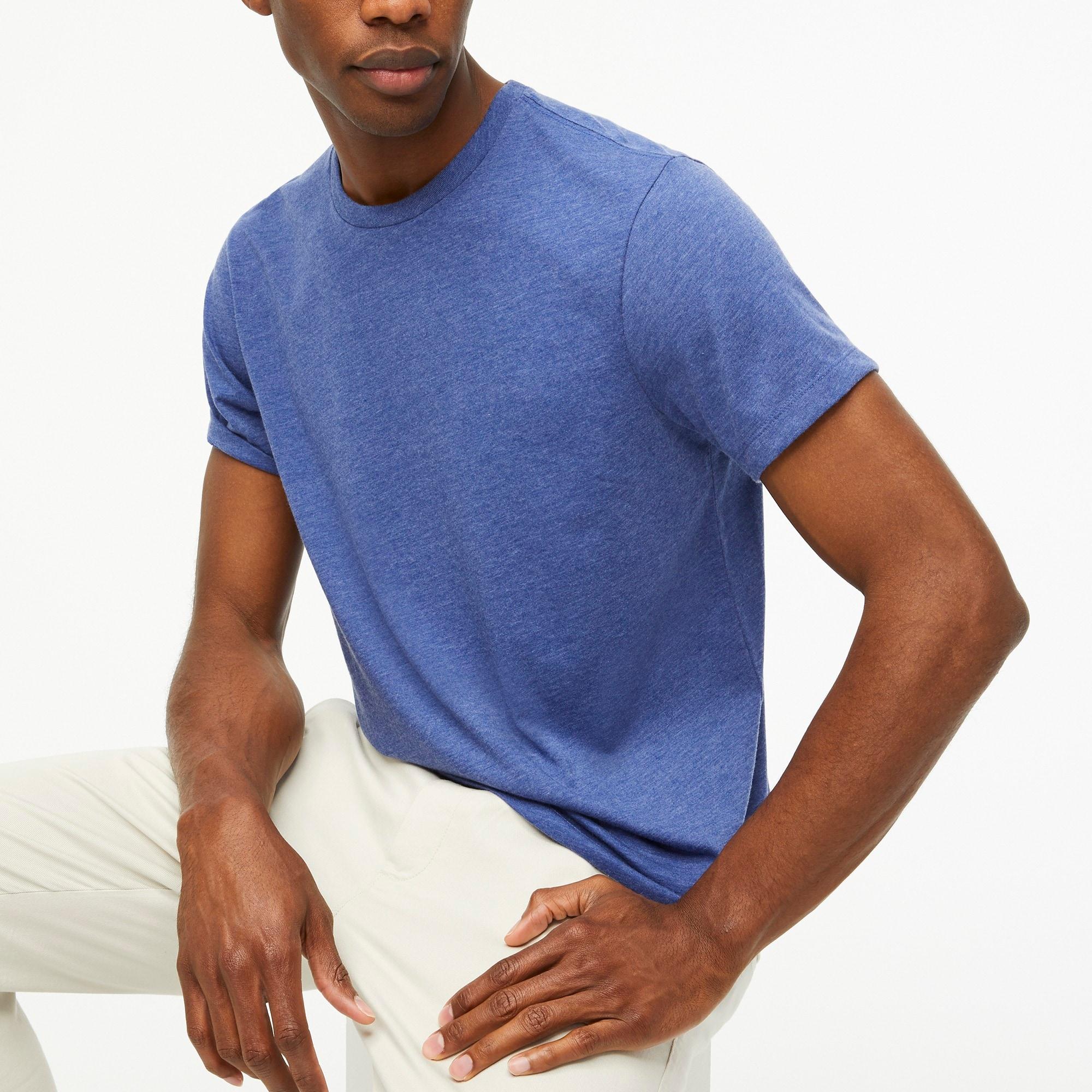 Cotton-blend washed jersey tee Product Image