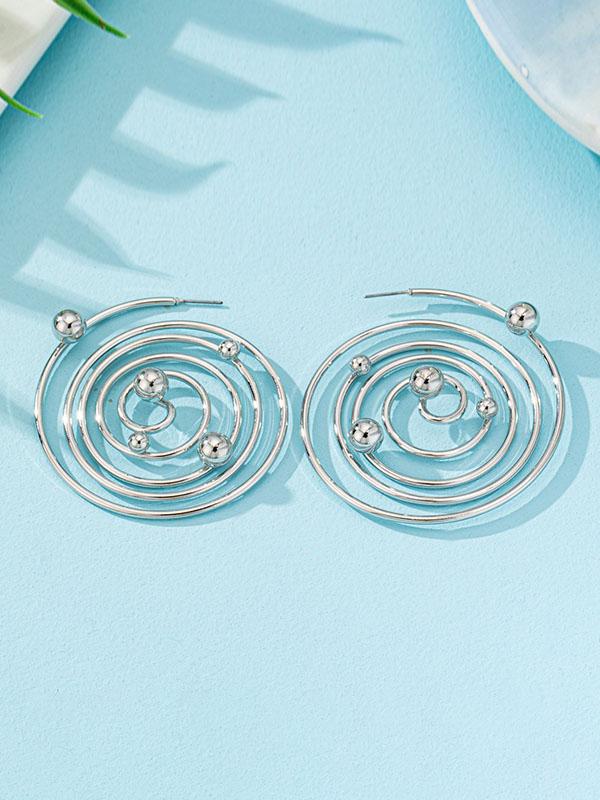 Geometric Drop Earrings Product Image