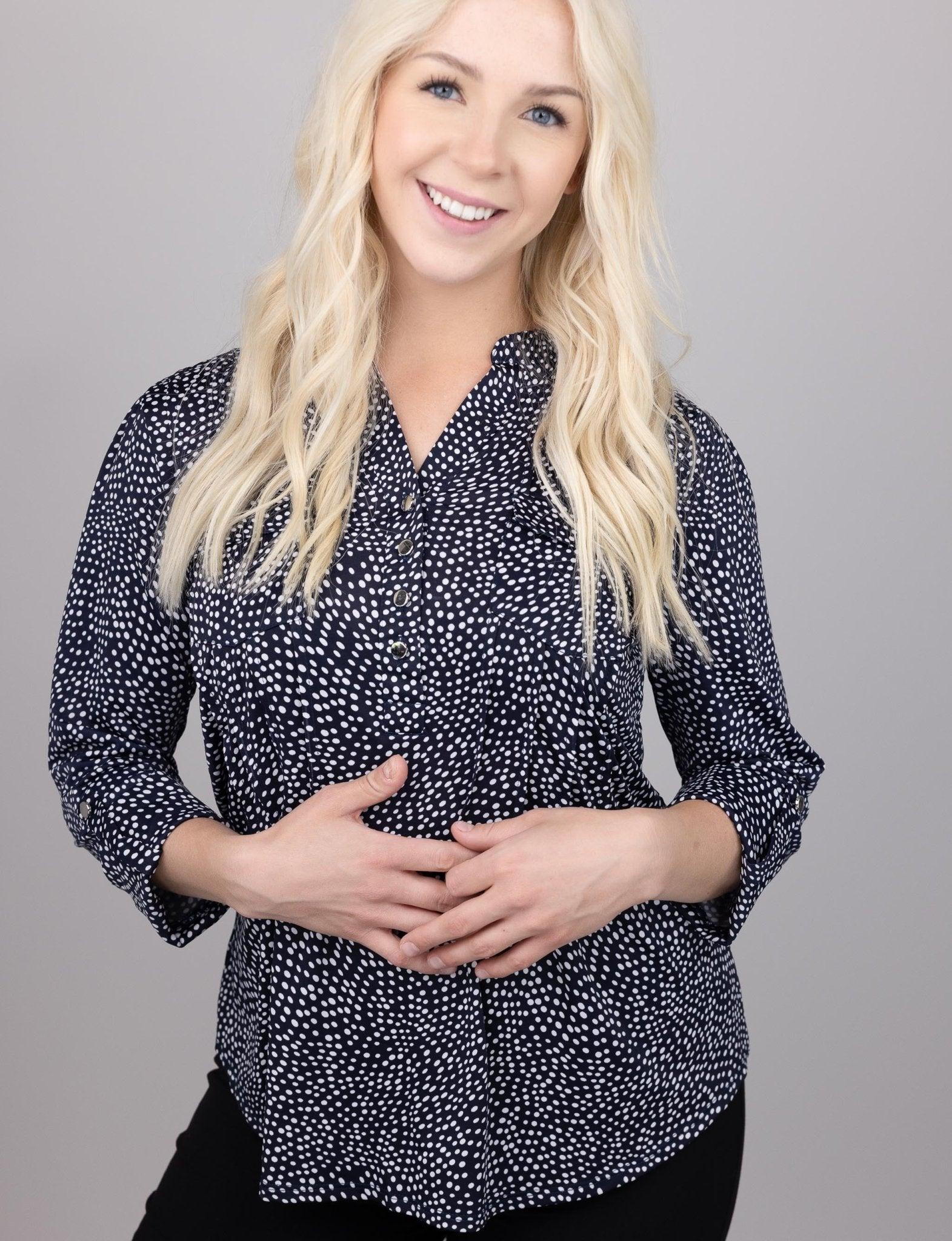 Cocomo Small Polka Dots with Front Pockets Female Product Image