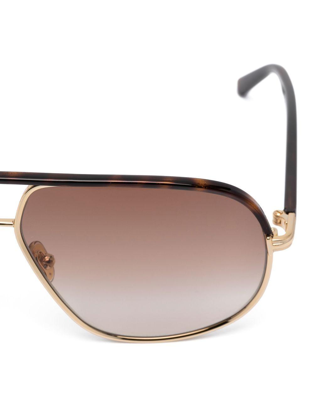 pilot-frame sunglasses Product Image