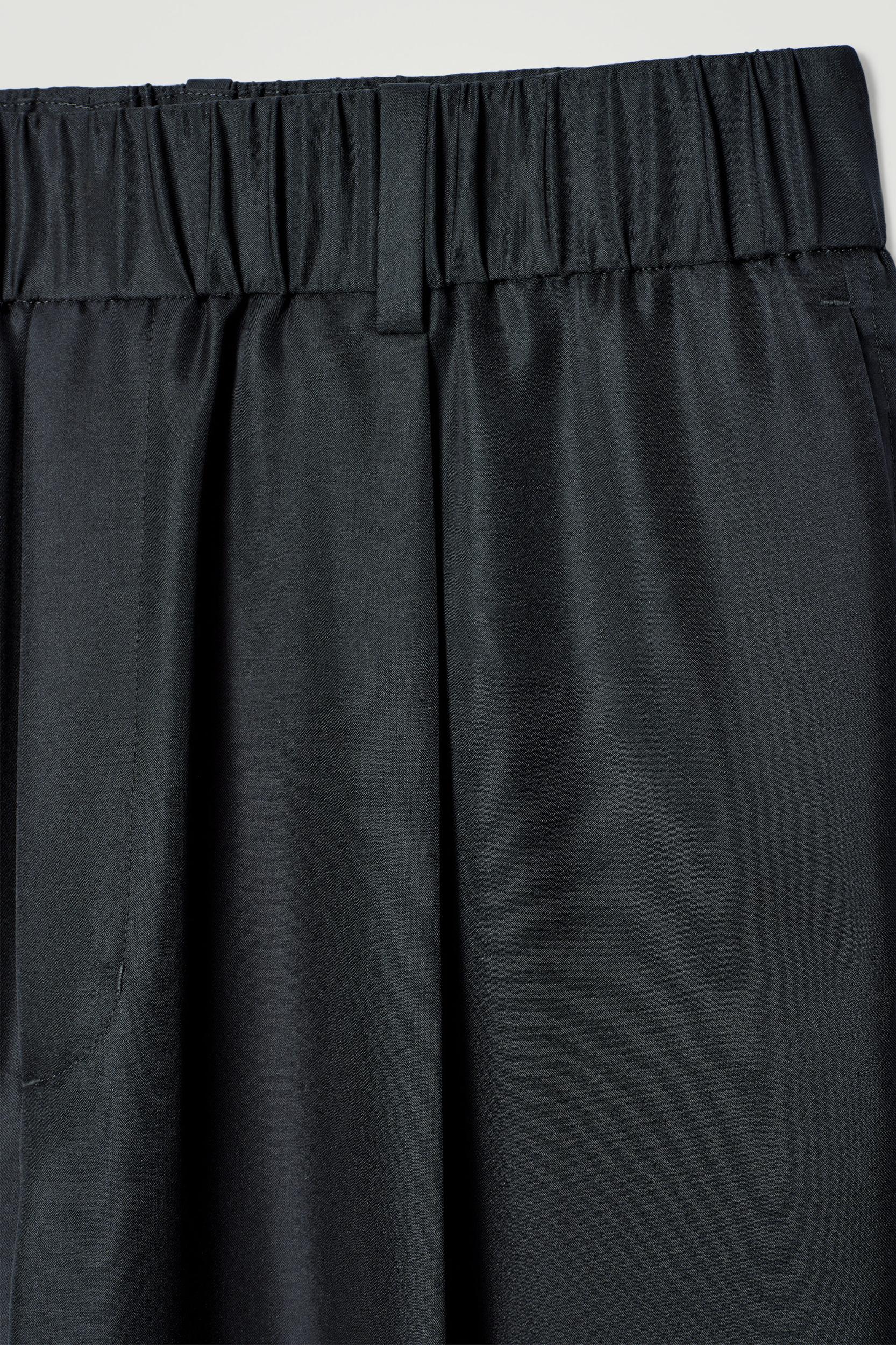 ELASTICATED SILK PANTS Product Image