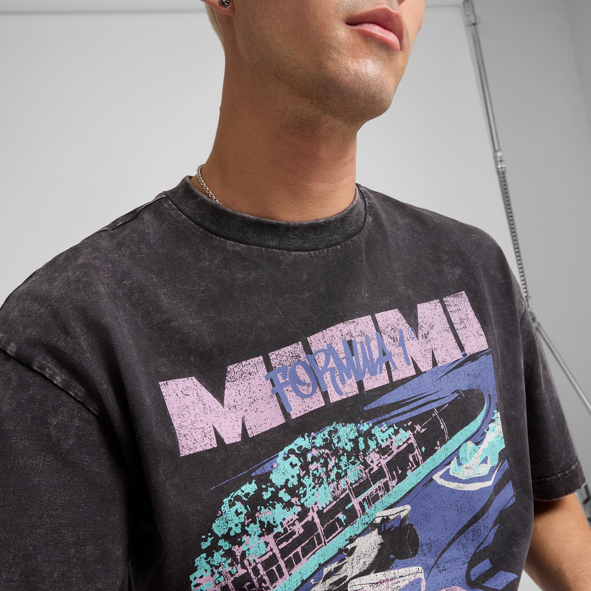 PUMA Formula 1Â® Miami Men's Graphic T-Shirt Product Image