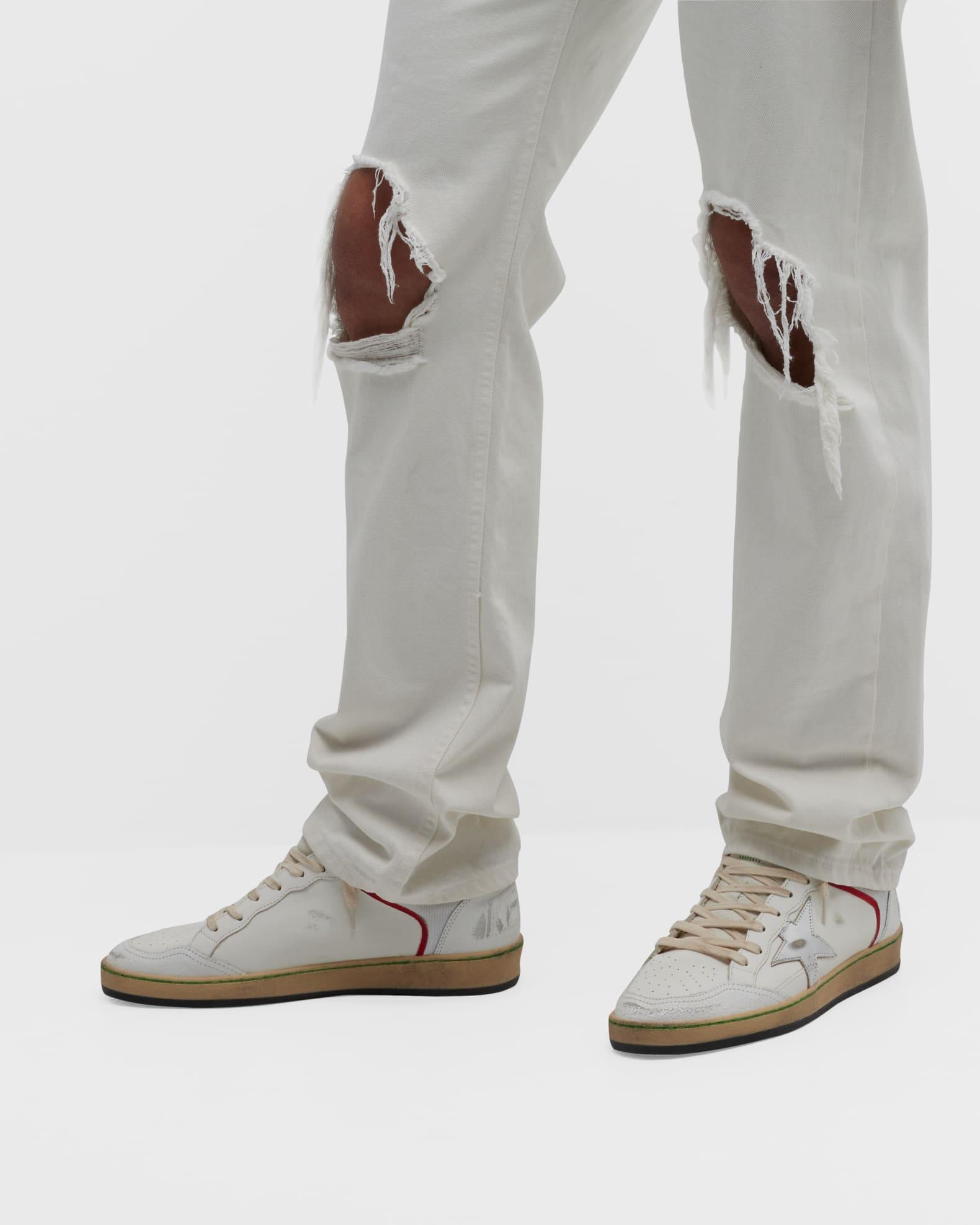 Men's Ball Star Leather Low-Top Sneakers Product Image