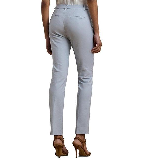 Lauren Ralph Lauren Double-Face Stretch Crop Pants Product Image