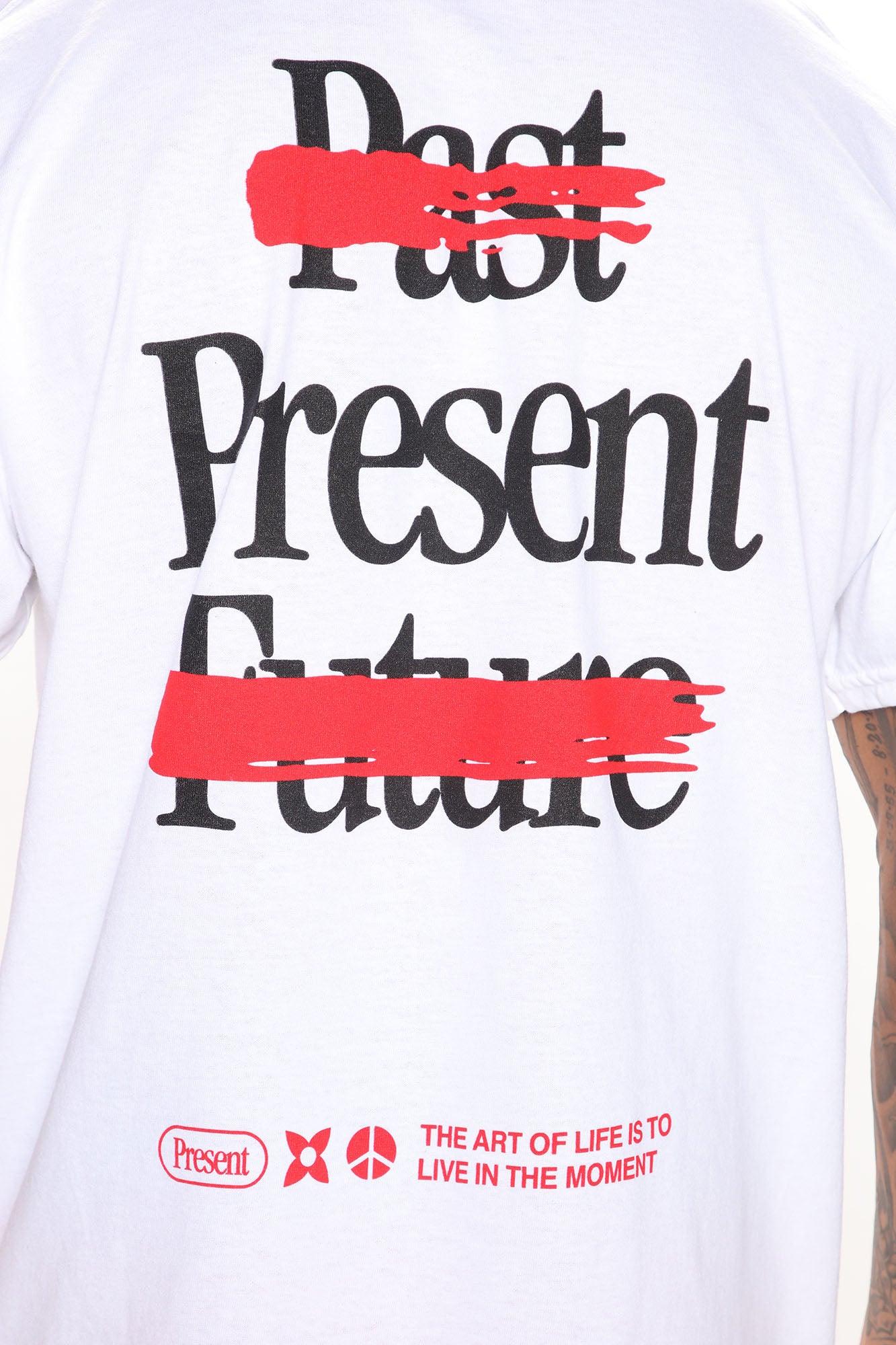 Be Present Short Sleeve Tee - White Product Image