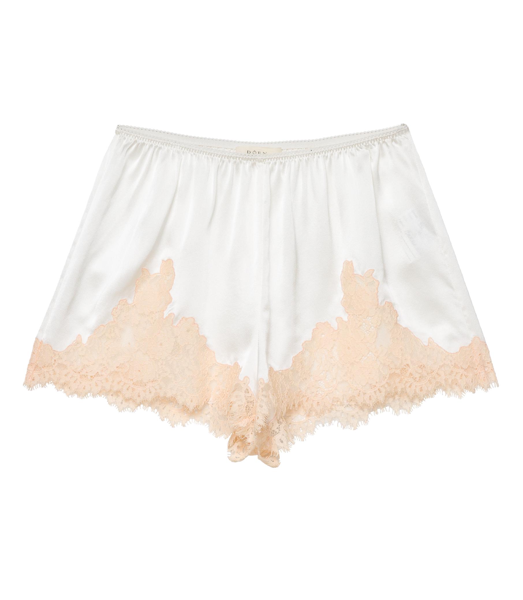 IONA SHORT -- SALT AND PEACH LACE Product Image